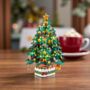 Pop Up 3D Christmas Tree Greeting Card, thumbnail 3 of 4