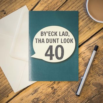 By'eck Lad, Tha Dunt Look 40 Card, 2 of 2