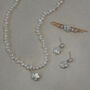 Irregular Beaded Pearl Necklace, thumbnail 1 of 3