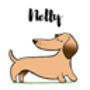 Dachshund Personalised Dog Name And Personality Print, thumbnail 5 of 6