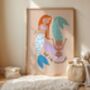 Let’s Be Mermaids Art Print, thumbnail 1 of 9