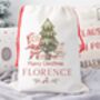 Personalised Santa And Friends Christmas Sack, thumbnail 1 of 4