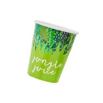 10 Jungle Birthday Party Paper Cups, 2 of 2