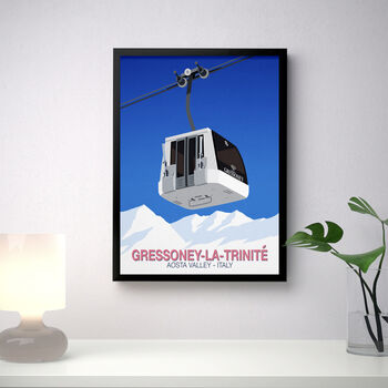 Gressoney La Trinite Ski Resort Poster, 3 of 6