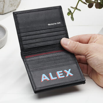 Personalised Leather Cycling Wallet, 4 of 5