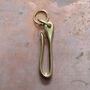 Hoy Solid Brass Key Hook, thumbnail 1 of 3