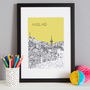 Personalised Auckland Print, thumbnail 4 of 10