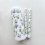 Hand Painted Pastel Wildflower Unity Candle Set, thumbnail 4 of 5