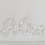 Mrs Surname Bridal Wedding Day Clutch, thumbnail 7 of 8