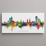 Leicester England Skyline Cityscape, thumbnail 2 of 12