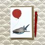 Whale Shark Birthday Card, thumbnail 1 of 4