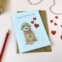 Cockapoo Valentine's Day Card, thumbnail 2 of 2