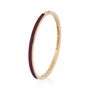Enamel Bangle With Clasp Gold, thumbnail 6 of 8