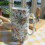 Medium China Jug In Birds On Blue Design, thumbnail 4 of 8