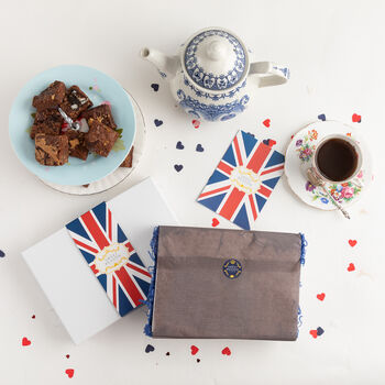 'British' Vegan Brownies Afternoon Tea For Four Gift, 9 of 10