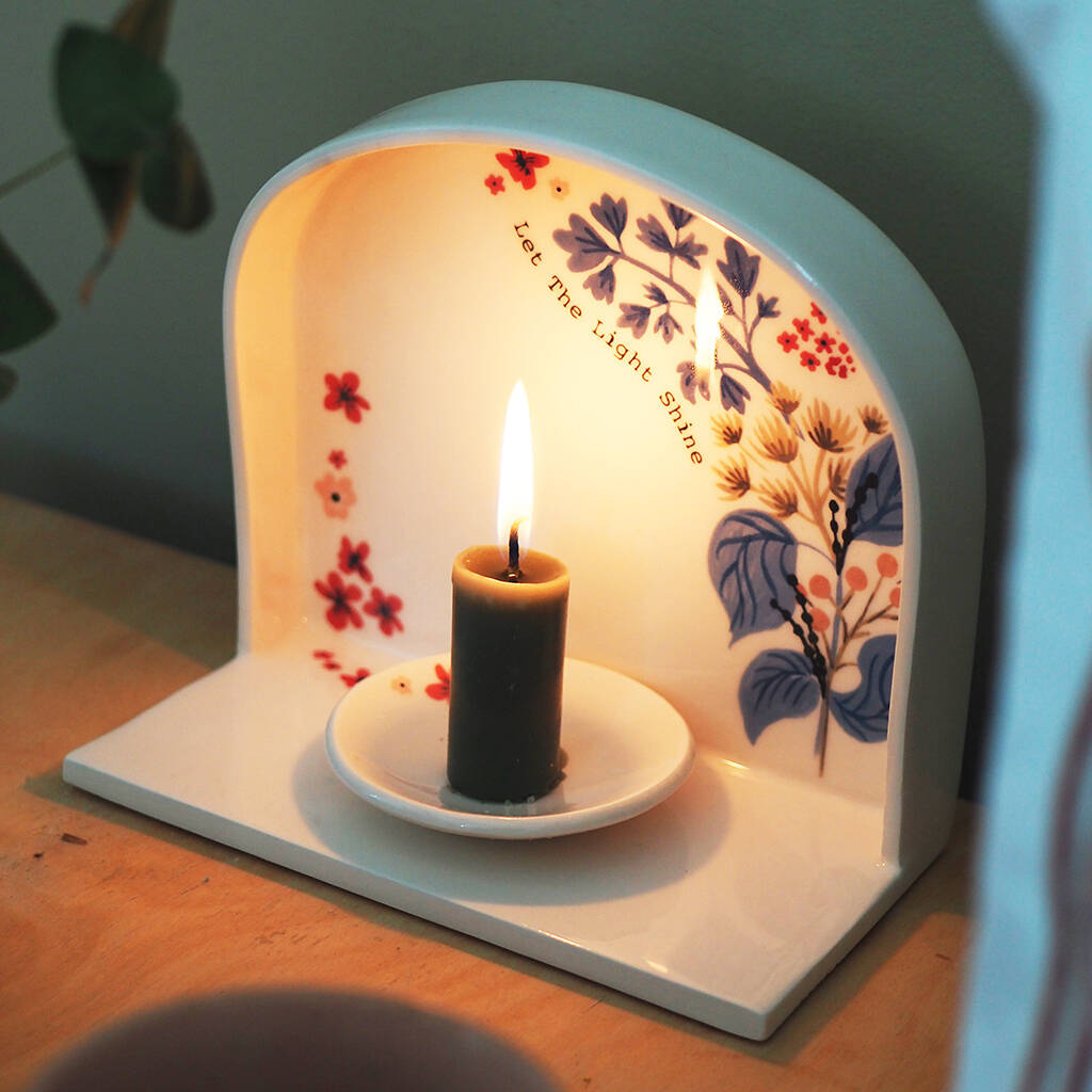 Handmade Ceramic Candle Sconce, 1 of 7