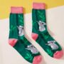 Novelty Fun Socks Size Five To Nine ~ Australian Koala, thumbnail 3 of 5