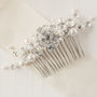 Pearl And Diamante Bridal Comb, thumbnail 1 of 4