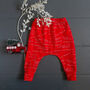 'Christmas Is My Favourite' Baby And Toddler Leggings, thumbnail 2 of 7