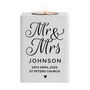 Personalised Mr And Mrs Wooden Tea Light, thumbnail 3 of 4