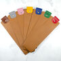 Personalised Teacher Thank You Gift Leather Bookmark, thumbnail 2 of 2