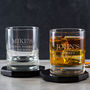 Personalised Whisky Tumbler Glass For Him, thumbnail 4 of 5