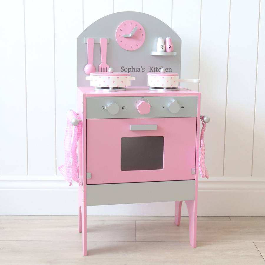 Original Personalised Pink Play Kitchen 