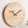 Personalised City Line Clock, thumbnail 2 of 4