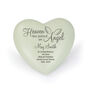 Personalised Angel Heart Memorial, thumbnail 4 of 6