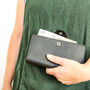 Black Leather Purse Or Wallet, thumbnail 1 of 4