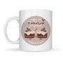 Personalised ‘Pudding Up With Me’ Couples Christmas Mug, thumbnail 3 of 4