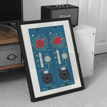 Preamp Module Print | Music Producer Poster, 3 of 8