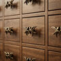 Handcrafted Brass Twin Eagle Cabinet Knob, thumbnail 8 of 9