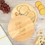 Personalised Cheese Board Set For Valentine's Day, thumbnail 6 of 7