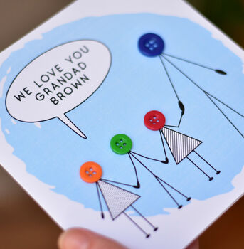 'Love You Grandad' Father's Day Card, 5 of 6