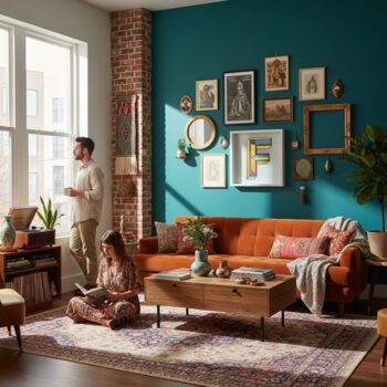 Gold / Silver Hand Painted Large Letter, 4 of 8