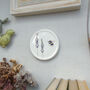 Lavender And Bee Decorative Mini Wall Plate, thumbnail 4 of 5