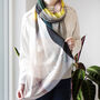 Personalised Abstract Eco Geo Scarf, thumbnail 6 of 12