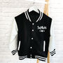 Kid's Heart Personalised Varsity Jacket, thumbnail 5 of 7