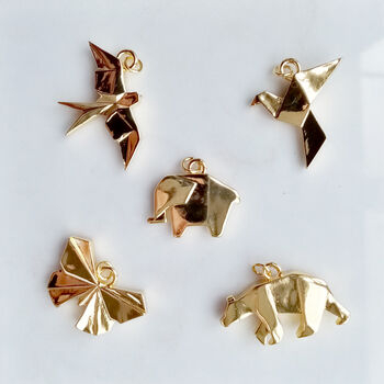 Origami Animal /Bird / Fruit Necklace, 12 of 12