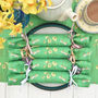 Easter Daffodil's Linen Napkin Crackers, thumbnail 1 of 9