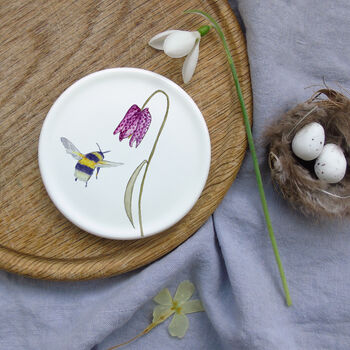 Spring Flower And Bee Mug And Coaster Gift Set, 4 of 5