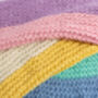Pastel Dreams Blanket Knitting Kit, thumbnail 2 of 12