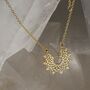 Gold Plated Or Sterling Silver Medina Necklace, thumbnail 7 of 9