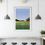 Norwich City Carrow Road From The River End Poster, thumbnail 3 of 8