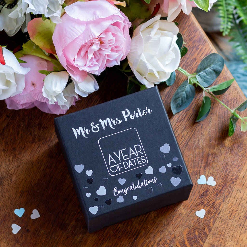 Personalised Wedding Edition Date Box, 1 of 10