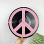 Peace Sign Upcycled 12' Lp Vinyl Record Decor, thumbnail 1 of 7