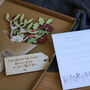 Personalised Letterbox Gift, Christmas Bouquet, thumbnail 4 of 12
