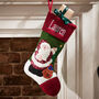 Personalised Traditional Santa Claus Christmas Stocking, thumbnail 1 of 5