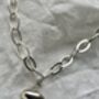 Infinity Silver Bullet Talisman Necklace, thumbnail 1 of 3